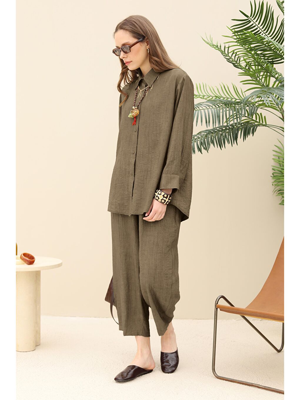 Efektli Basic Takım Haki-2