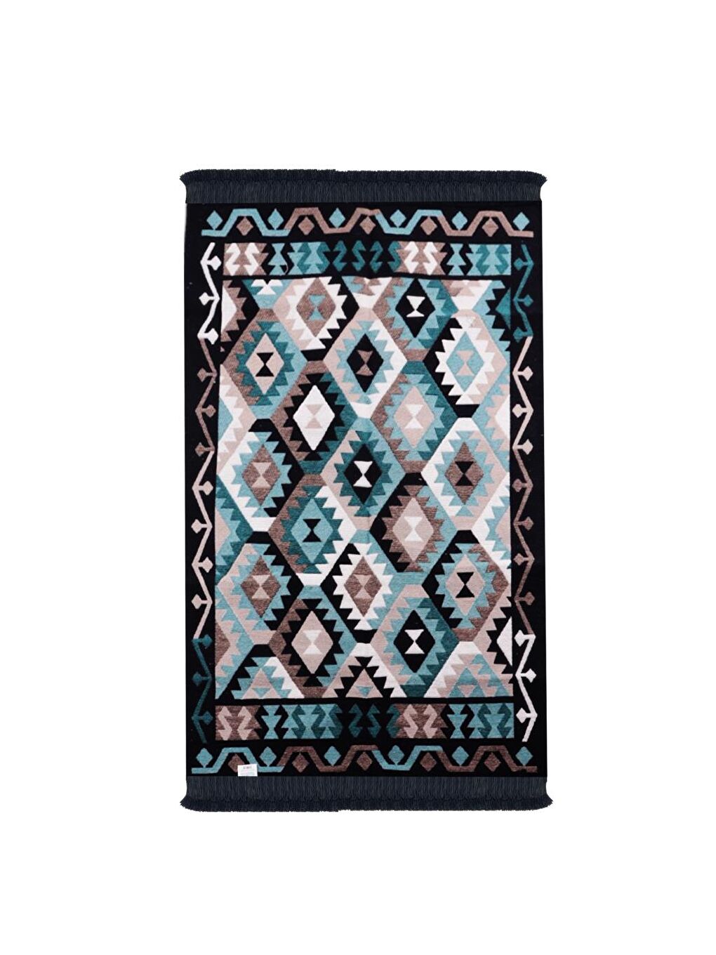 Karışık Çift Taraflı Kilim, Makinede Yıkanabilir, Modern Desenli, 80*150 cm, SA1818A-1
