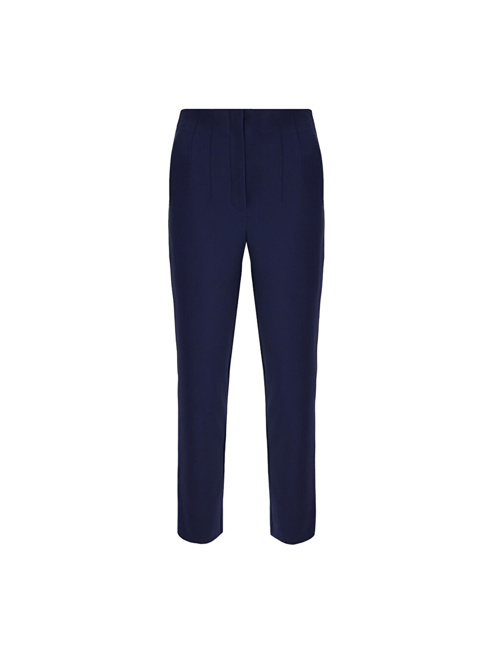 Lacivert Yüksel Bel Pantolon