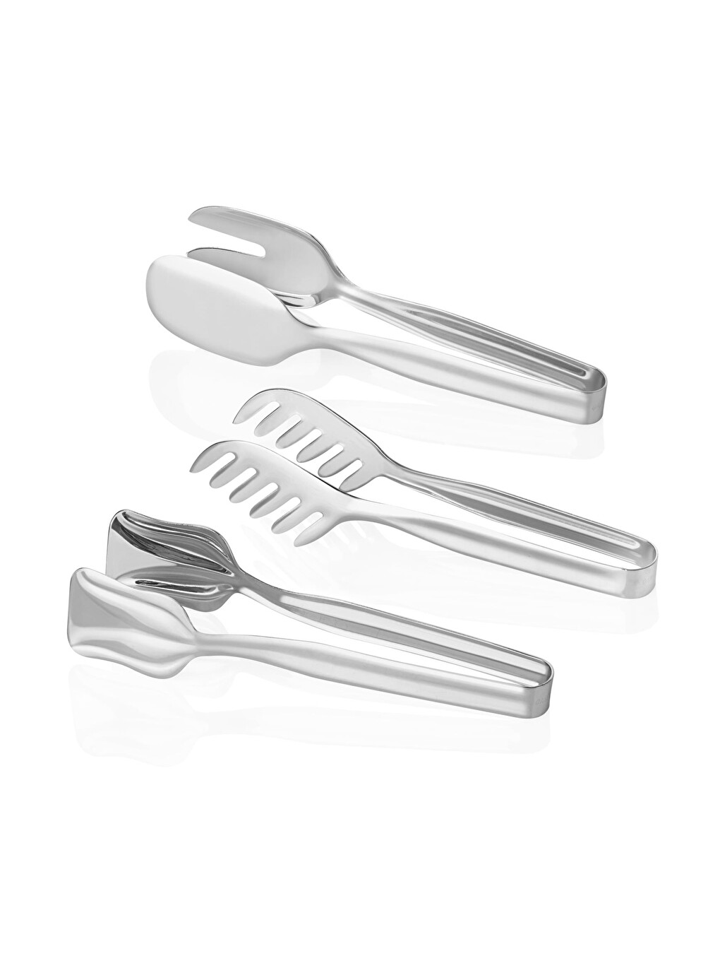 Gri 56 Parça Paslanmaz Çelik,Aris 18/10-6 Kişilik Çatal Kaşık Bıçak,Steak Çatal-Bıçak,Servis Seti-3