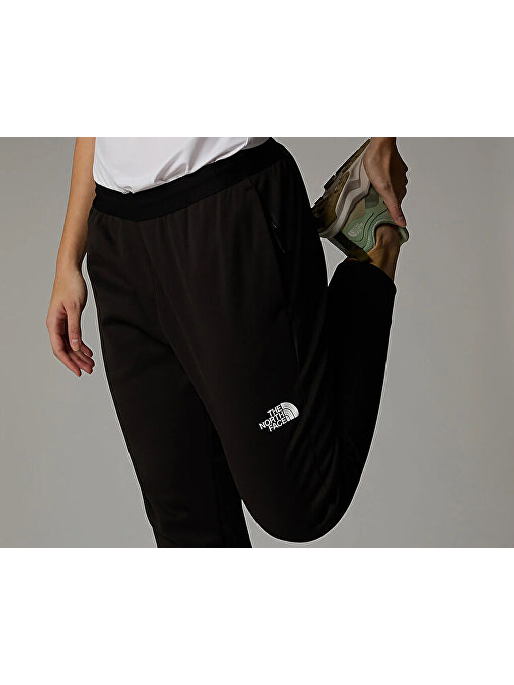 W Ma Fleece Pant Kadın Outdoor Polar Eşofman Altı Nf0a893wjk31 Siyah-3