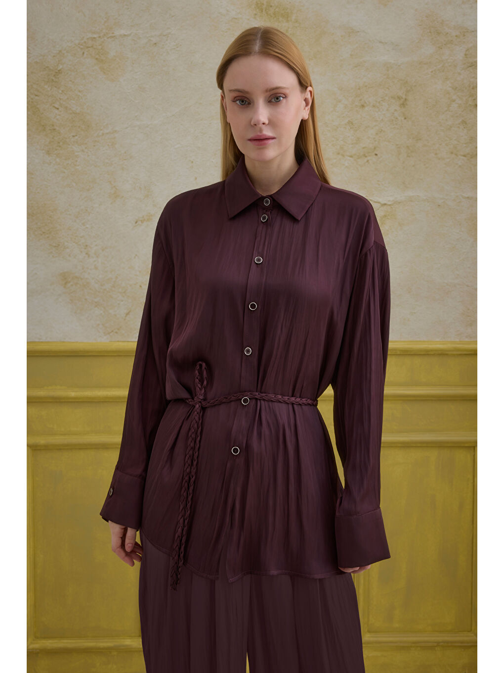 Dökümlü Takım Bordo-2