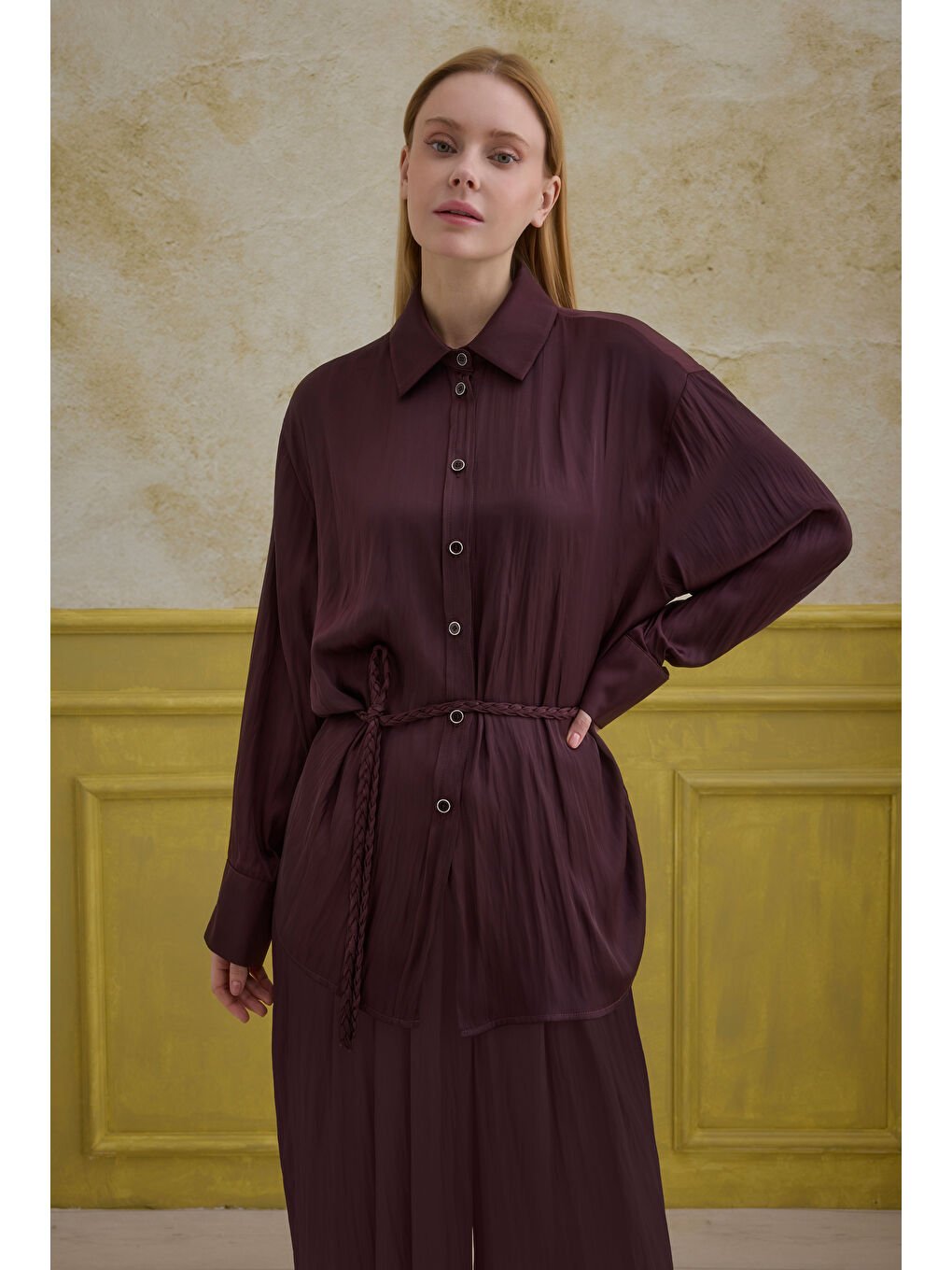 Dökümlü Takım Bordo-3