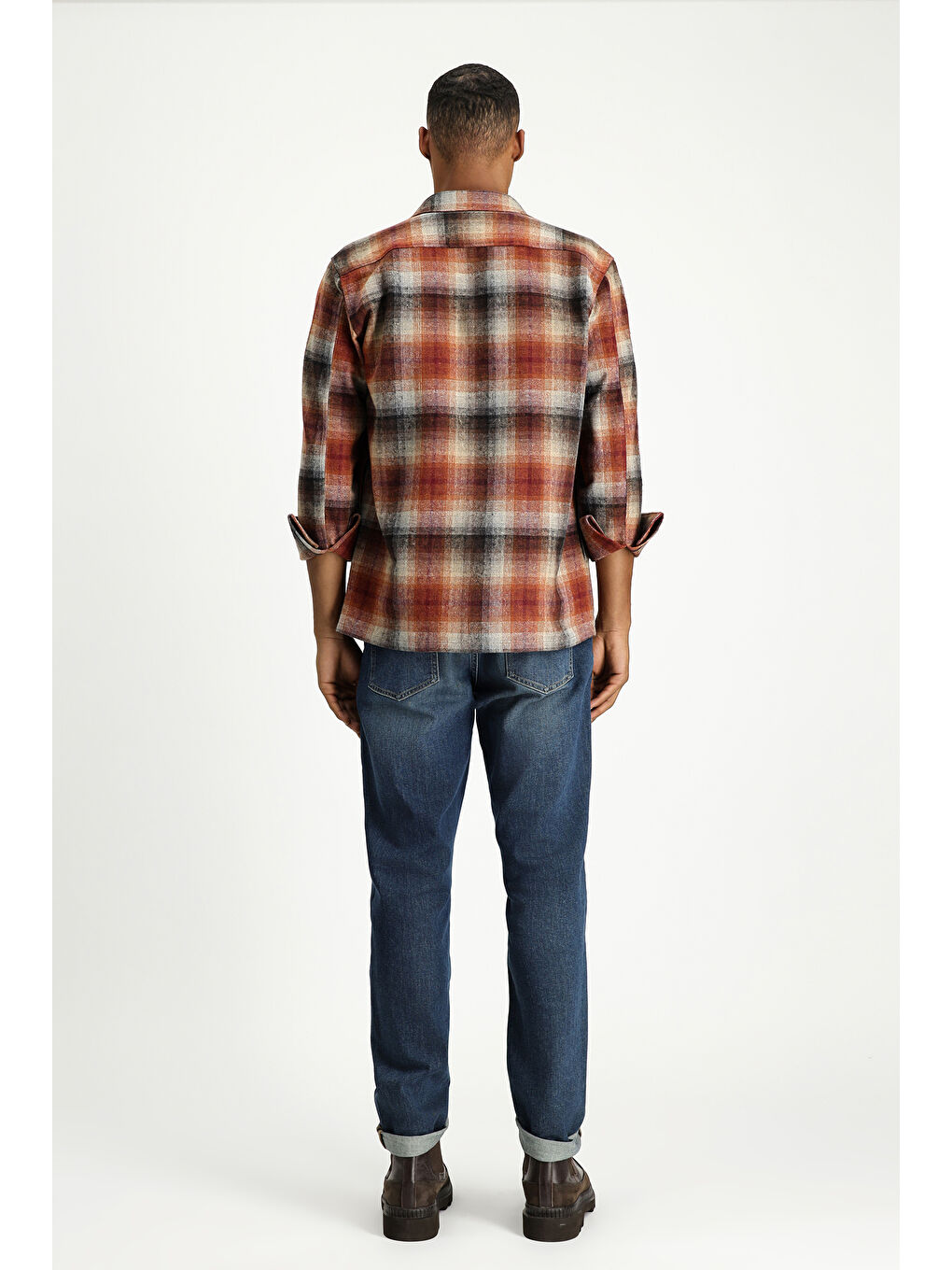 İndigo Slim Fit Dar Kesim Elastanlı Denim Jean Pantolon-4