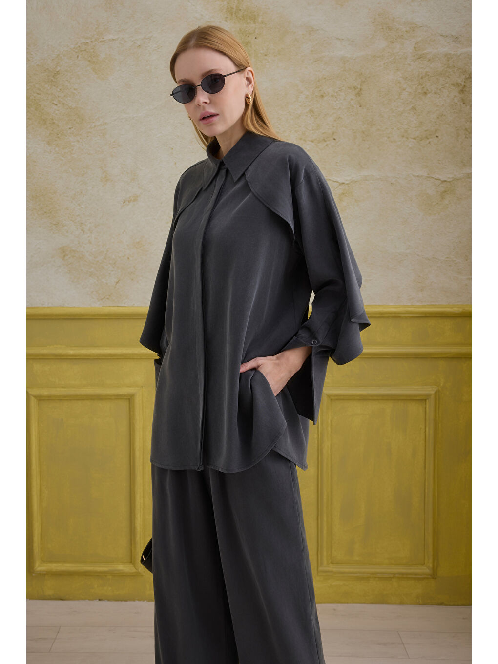 Aller Detaylı Takım Antrasit-4