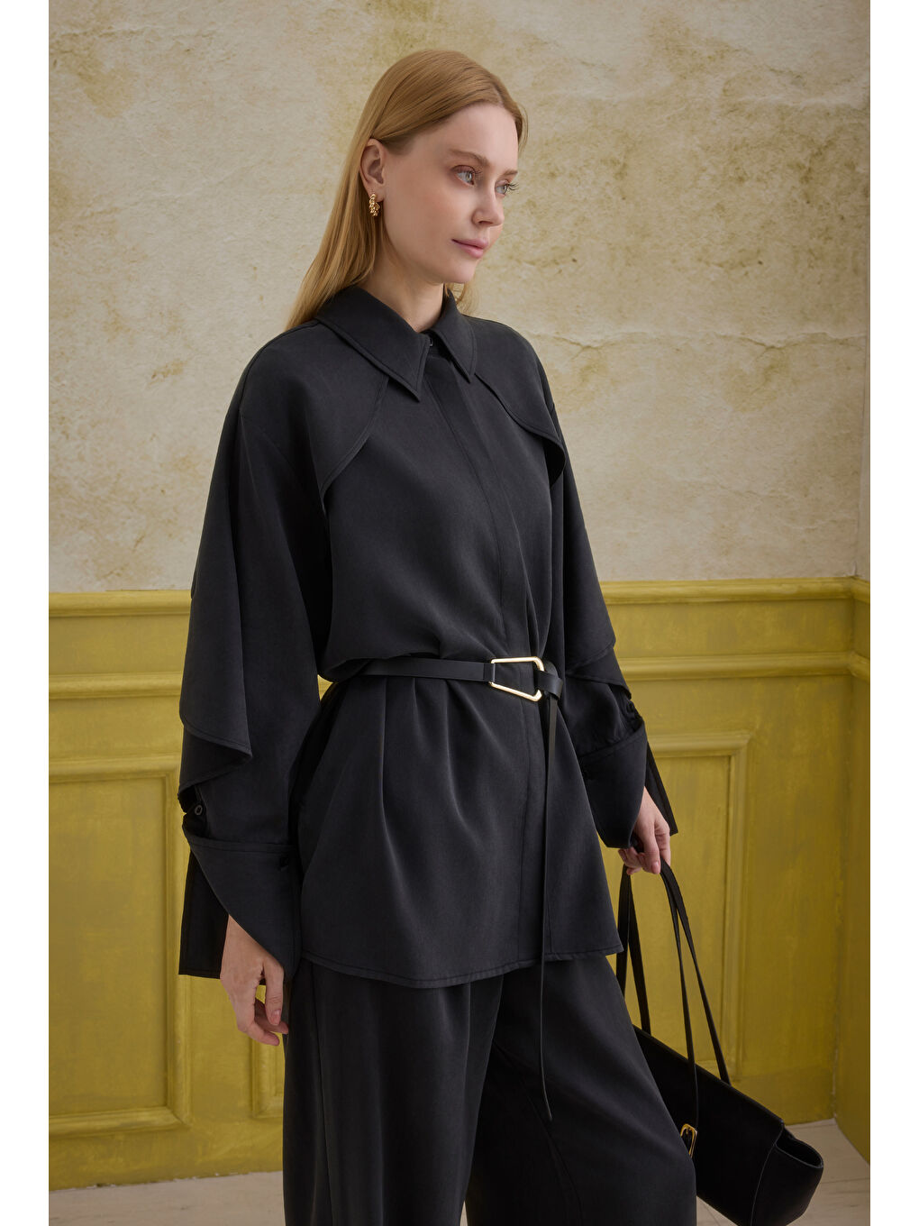 Aller Detaylı Takım Siyah-2