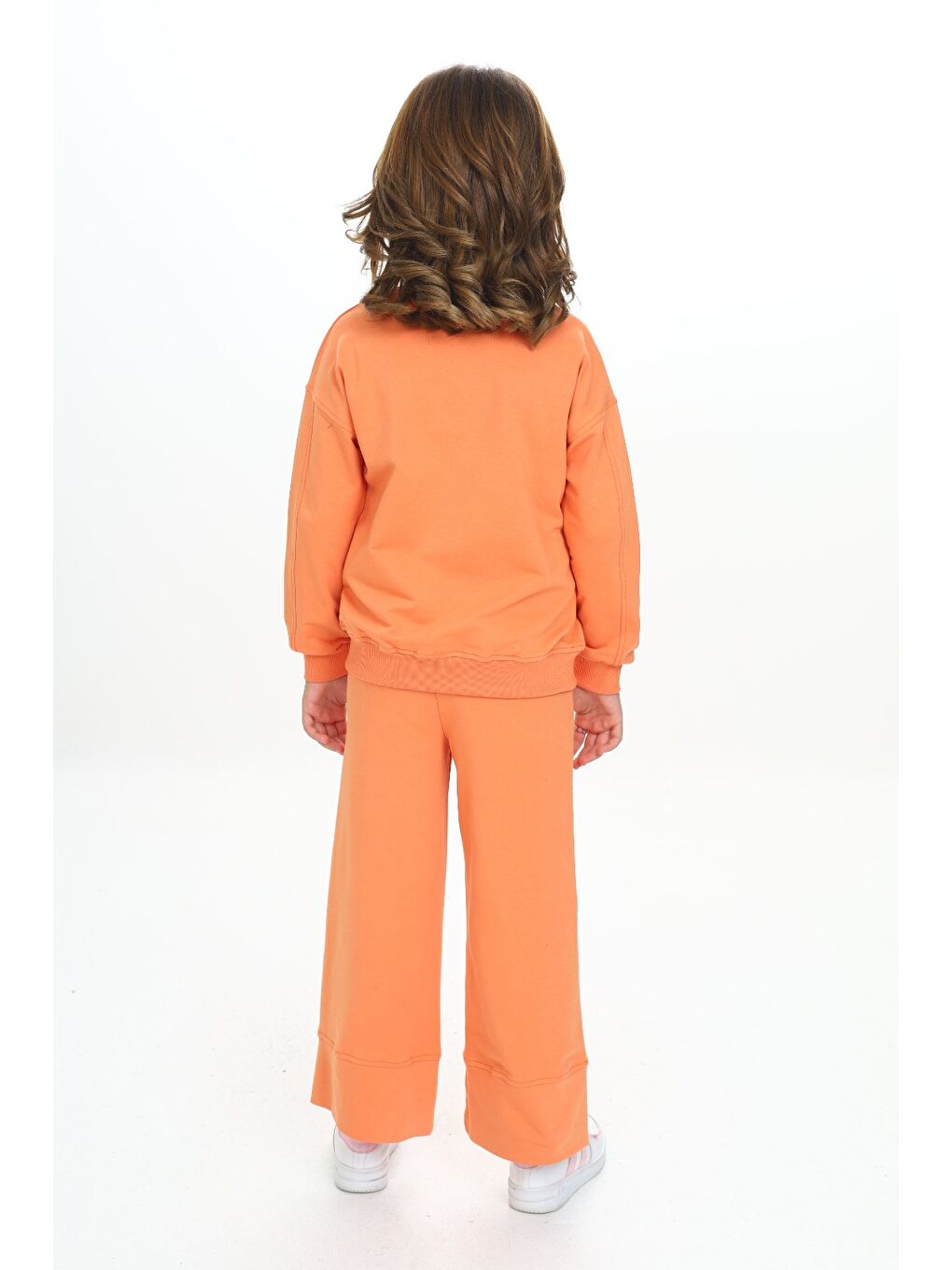 Pembe Kız Çocuk Nakışlı Eşofman Takım-3