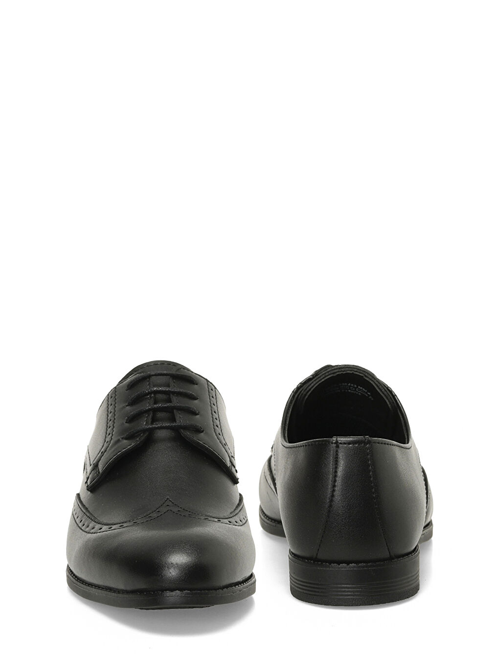 358223.M 5FX Siyah Erkek Klasik Ayakkabı-4