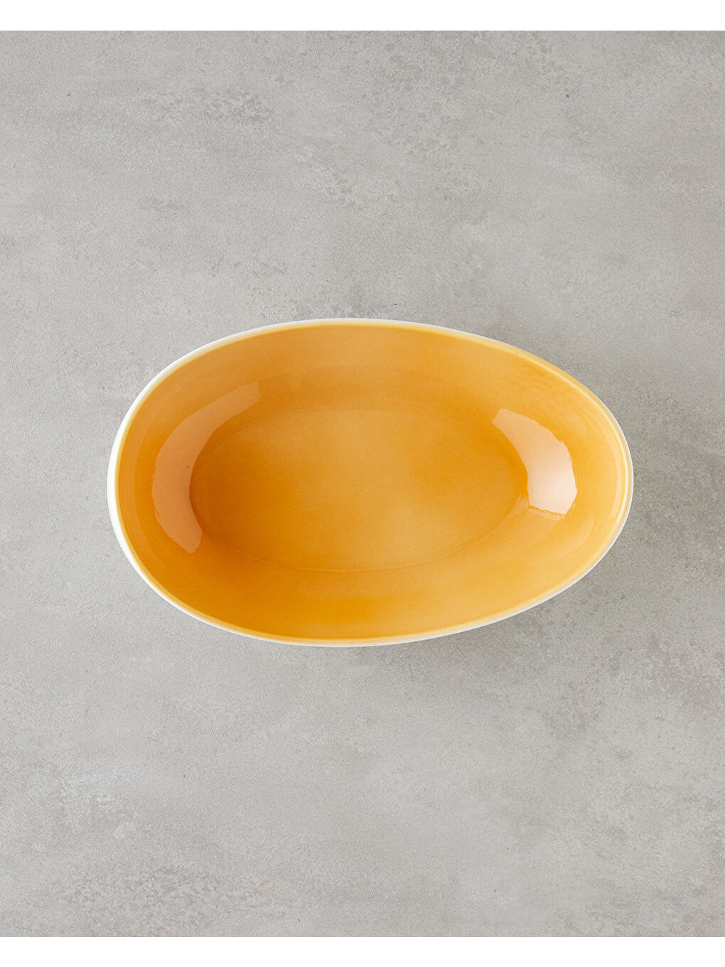 Boho New Bone China Kase Sarı-1