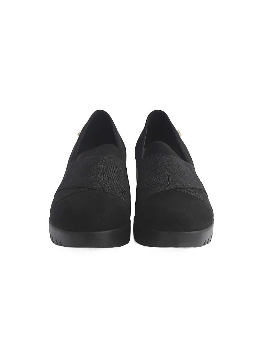 Siyah Kadın Klasik Ayakkabı 952565DS 2565 DS Camoscio Nero-2