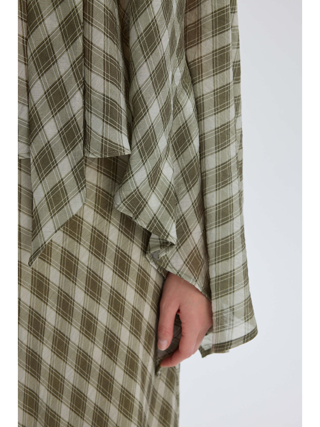 Marlowe Yeşil Ekose İkili Takım-6