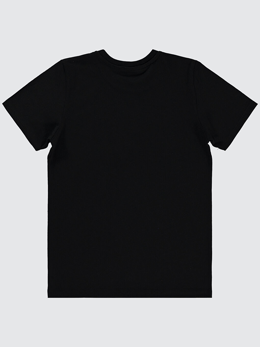 Boys Erkek Çocuk Tişört 10-13 Yaş Siyah-1