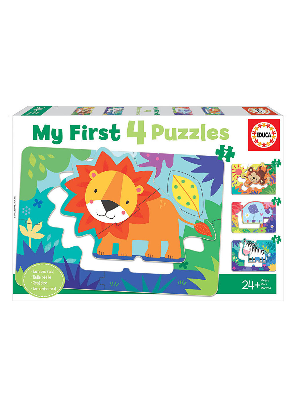 Çocuk Puzzle Orman Hayvanları İlk Bulmacam 18897-1