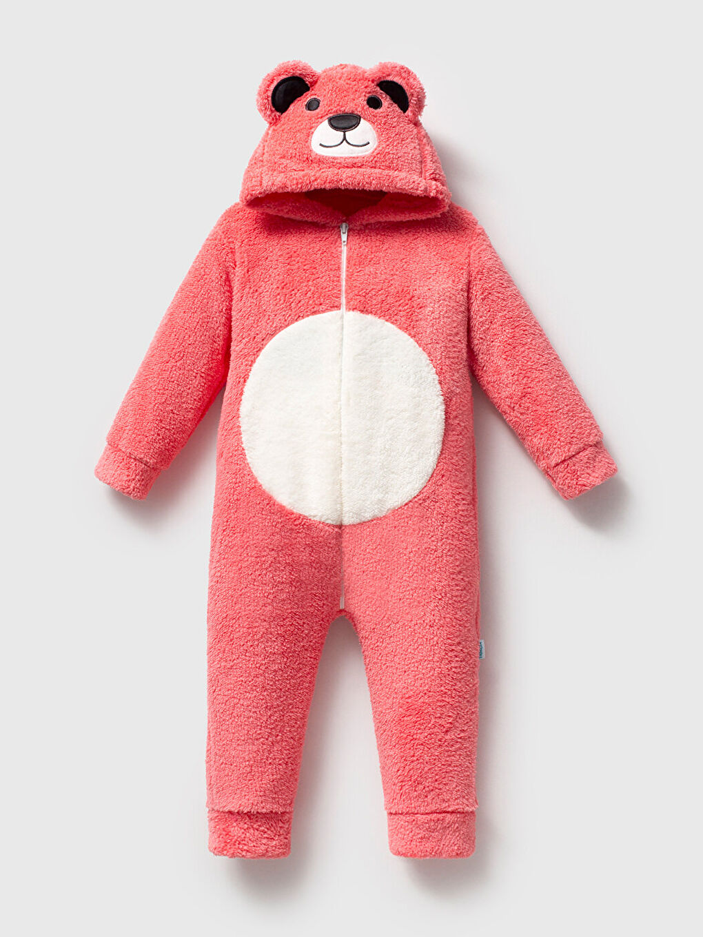 Kırmızı Welsoft Panda Gülkurusu Desenli Kışlık  Uyku Tulumu 1–6 Yaş