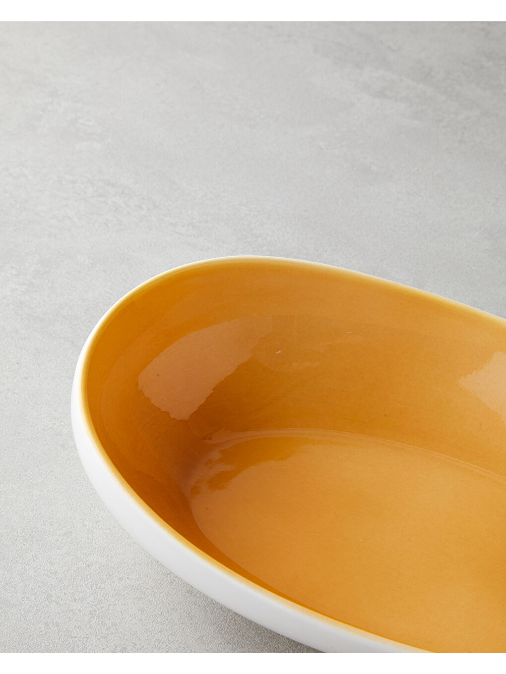 Boho New Bone China Kase Sarı-2