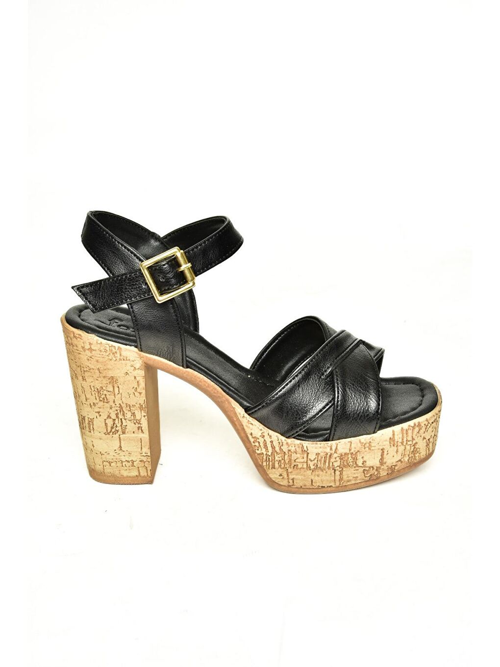 U9962515 Siyah Kadın Topuklu Ayakkabı