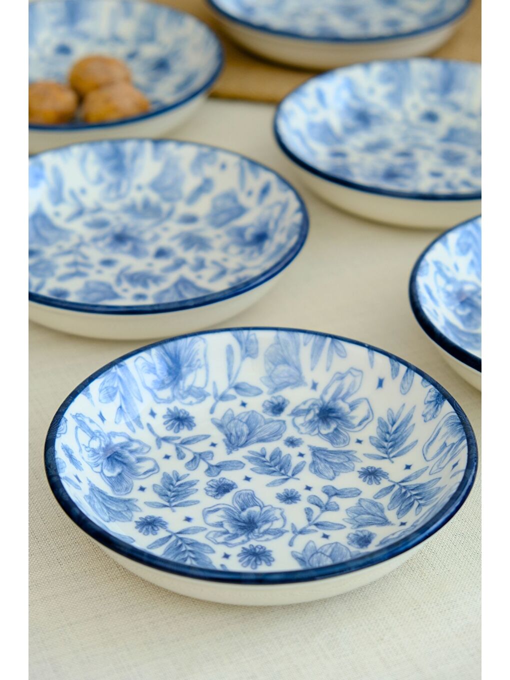 Beyaz Blue Heaven Tabak 240cc 6 lı 15x15x2cm-2