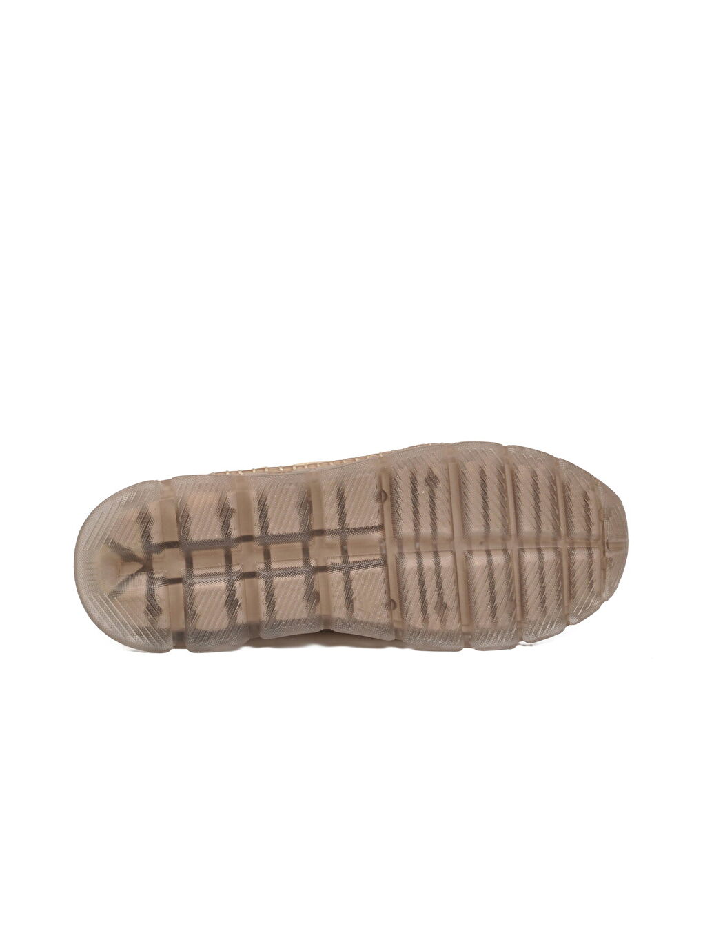 Bej Hakiki Deri Kadın Casual Ayakkabı 0007 Z-4