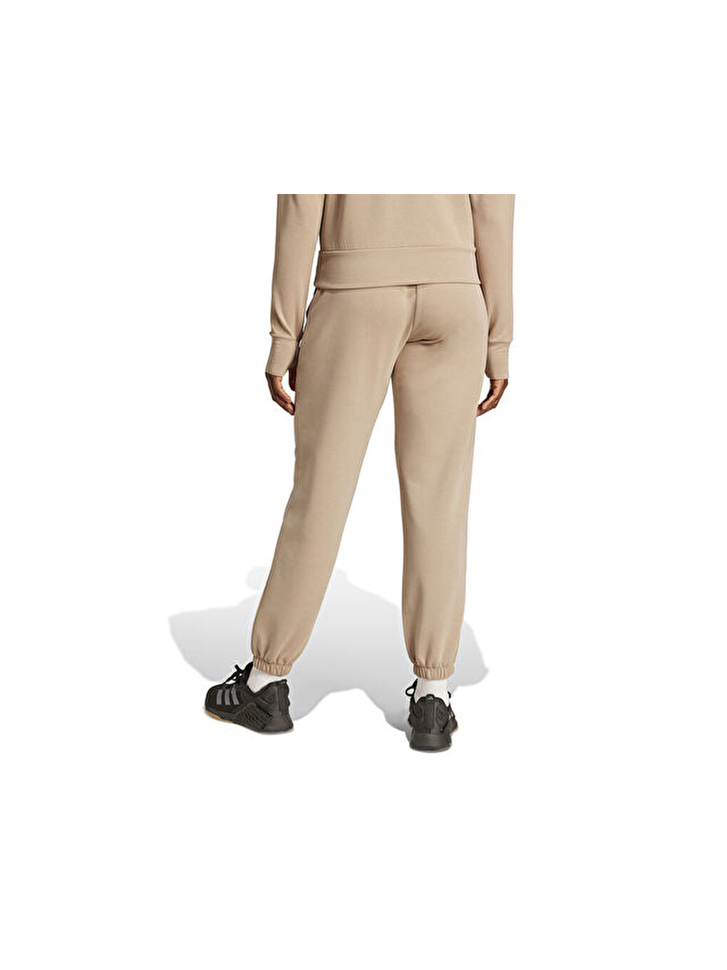 Ekru D4t Knit Pant Kadın Antrenman Eşofman Altı Jx7340 Krem-1
