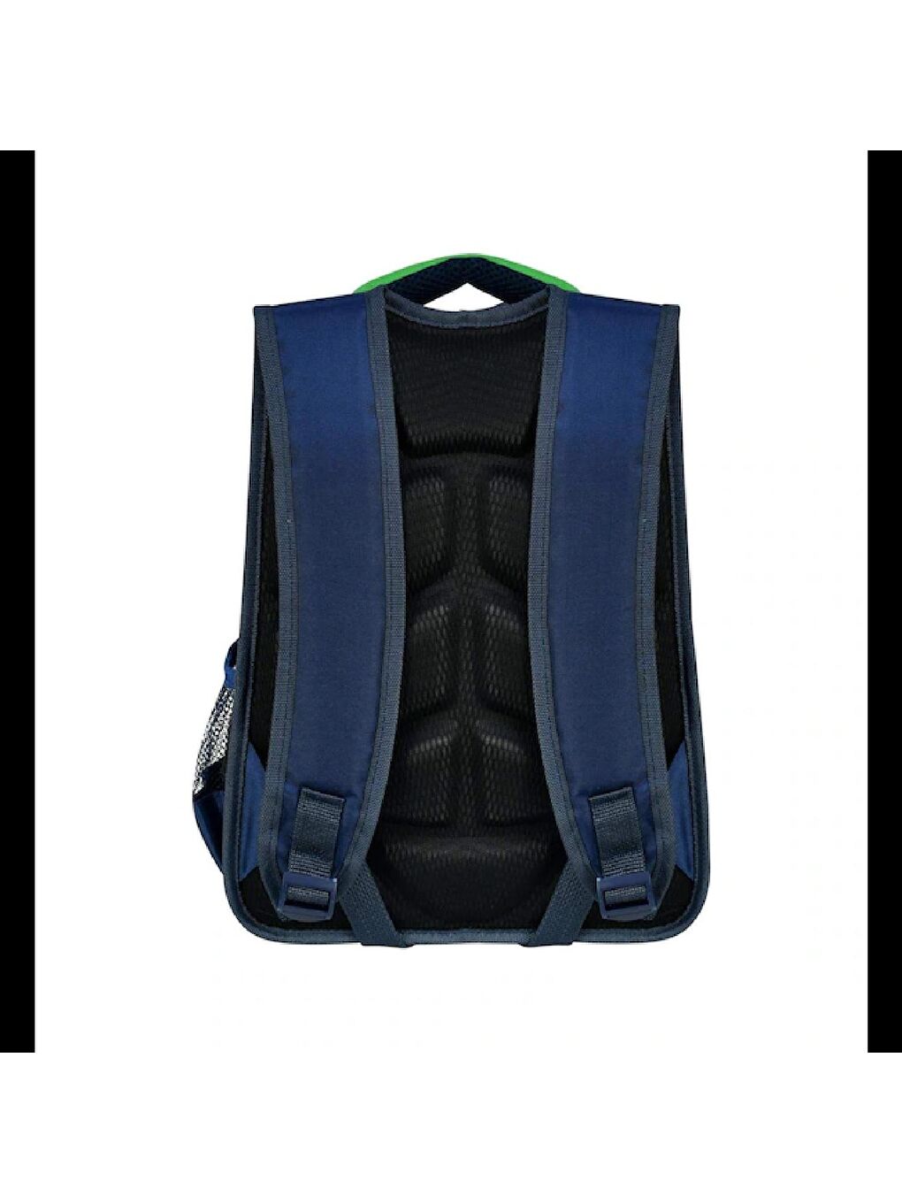 3 Bölmeli İlkokul Çantası ve Beslenme Çantası Dinozor Lacivert Yeşil 3006-4