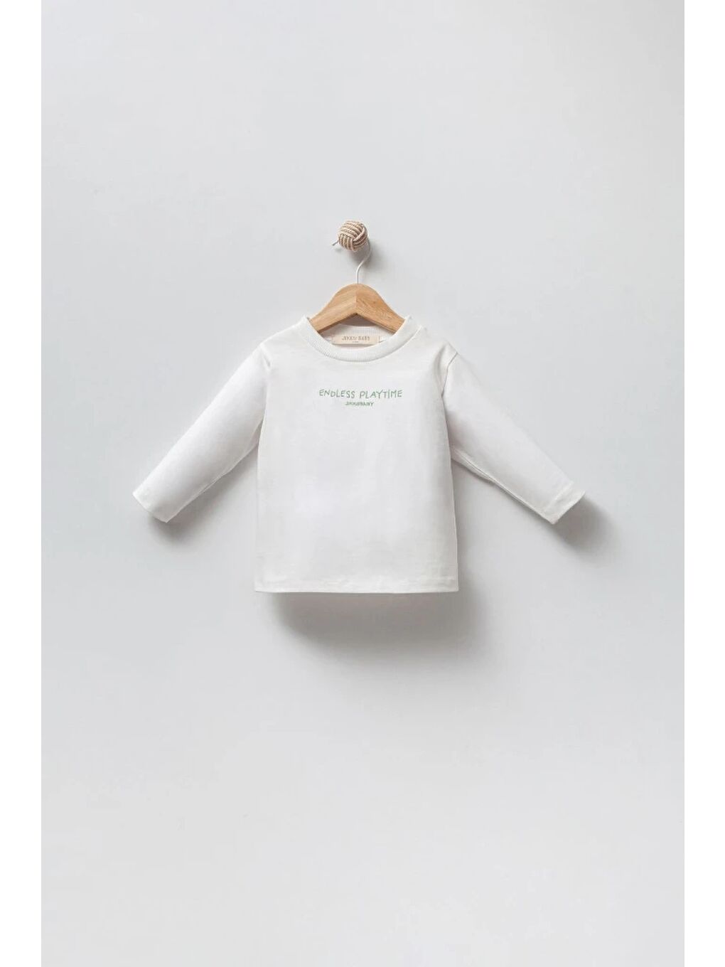 Yeşil Erkek Bebek Gabardin Ceketli 3'lü Takım 9041 MS-4