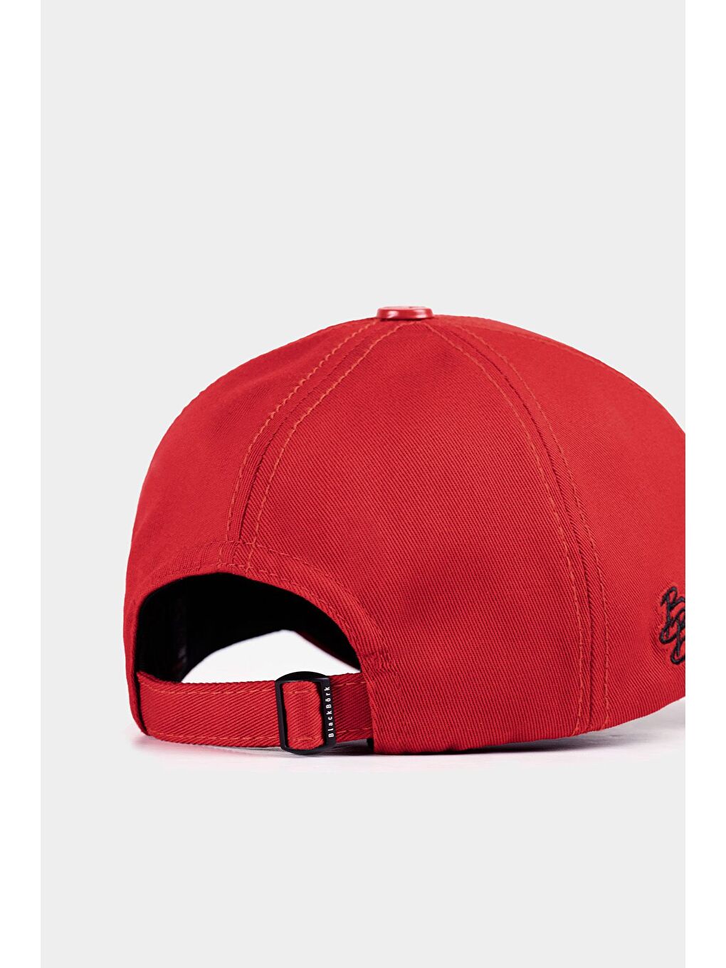Six 7 Numara Logolu Kırmızı Beyzbol Şapka-3