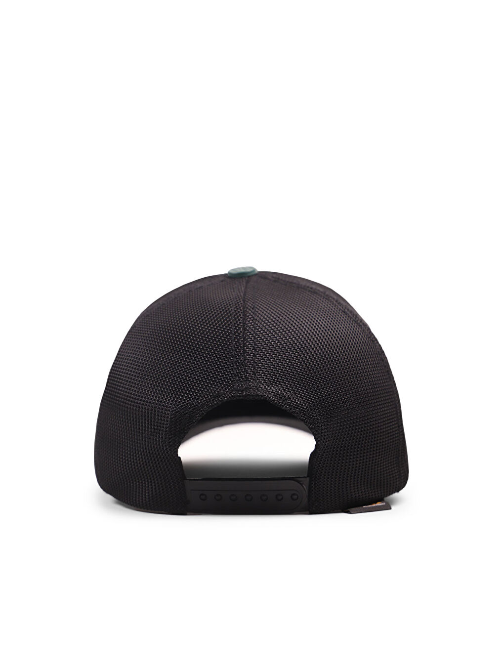 Vintage Logolu Cordura Siyah-Petrol Yeşili Trucker Şapka-3