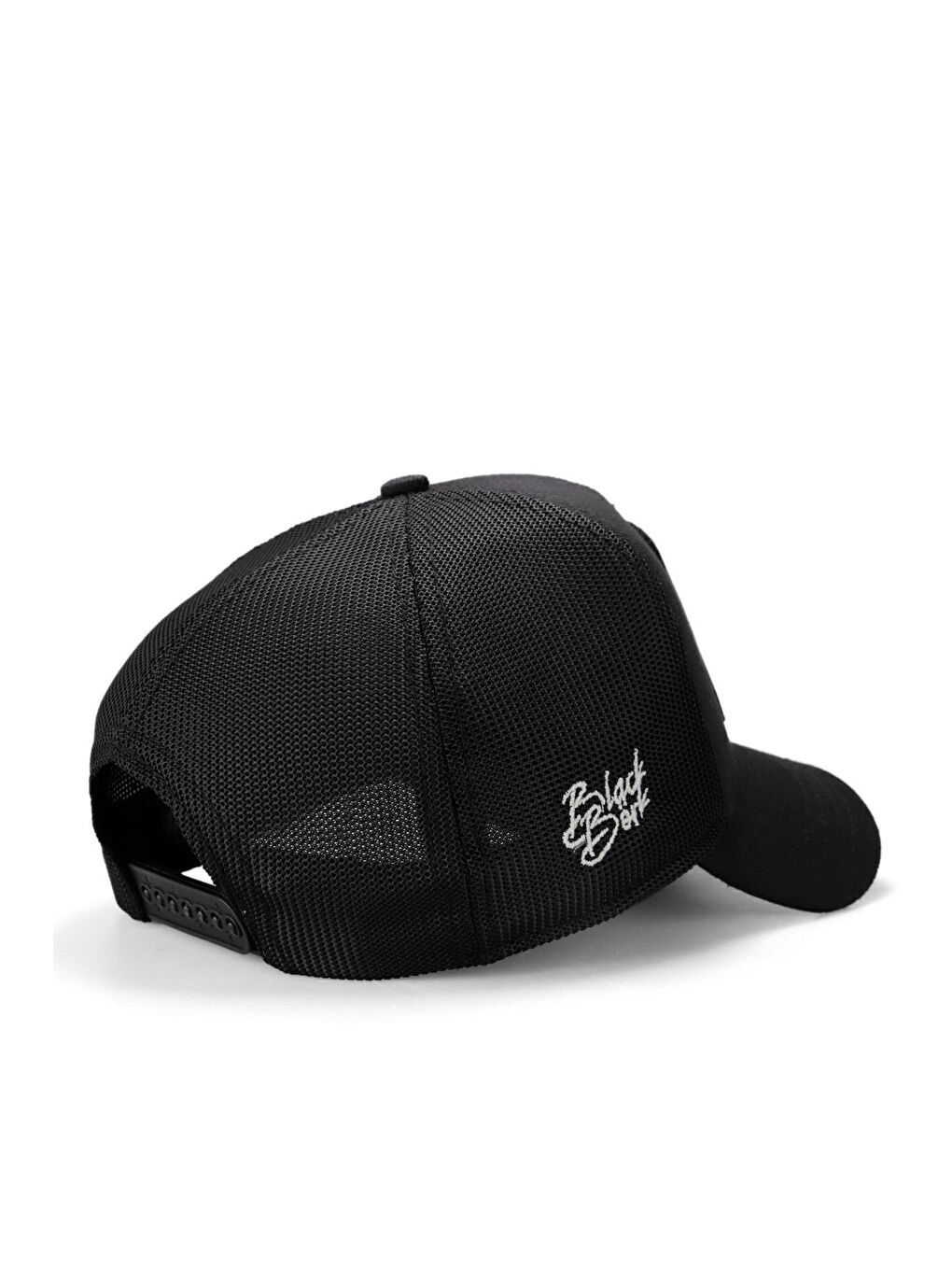 GTR Logolu Siyah Trucker Şapka-1
