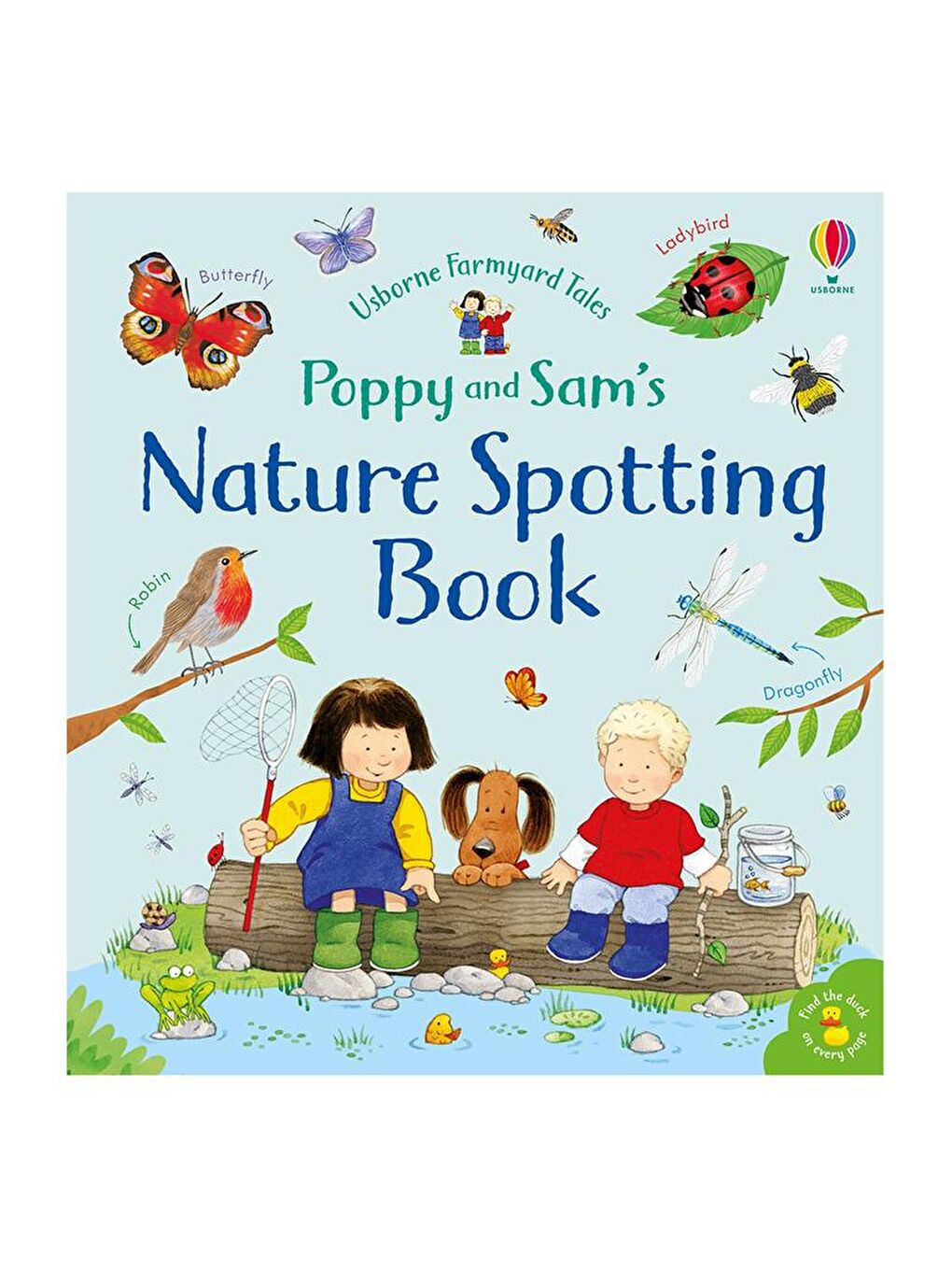 Usborne Renksiz Poppy and Sam's Nature Spotting Book