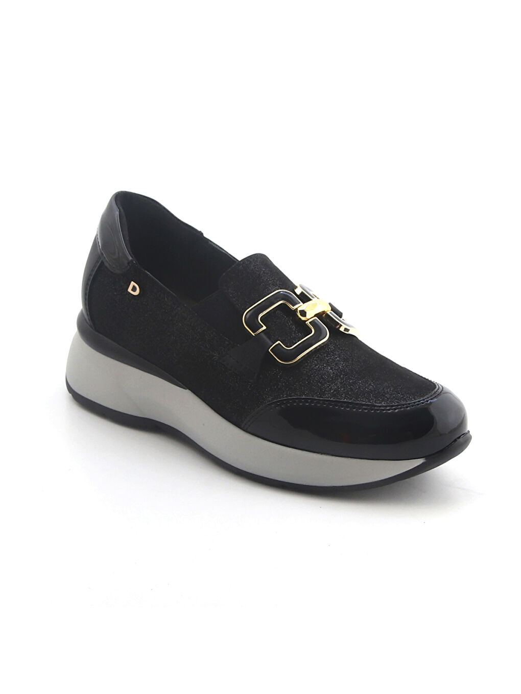 Siyah Kadın Klasik Ayakkabı 5D5458DS 5458DS Camoscio Glitter Nero