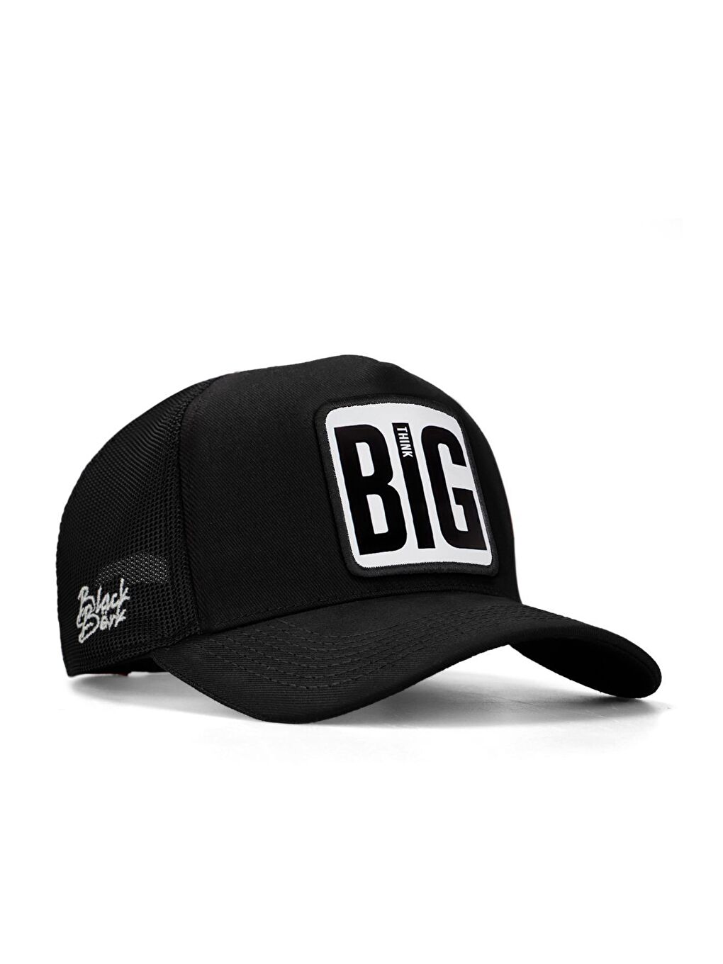 Big Think Logolu Siyah Trucker Şapka