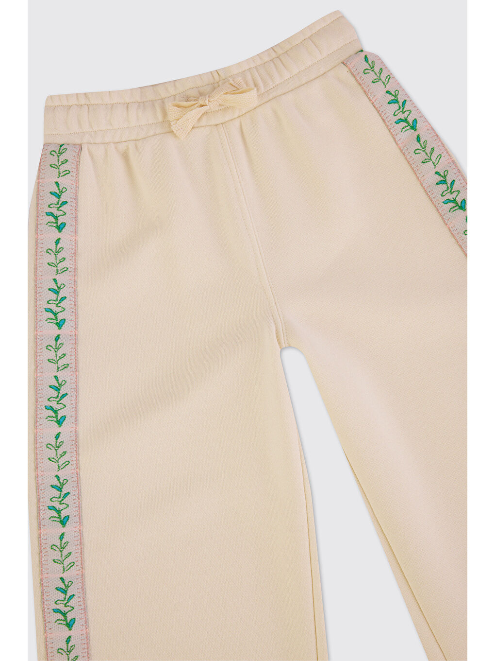 Kız Bebek Ekru 2'li Eşofman Takım-3