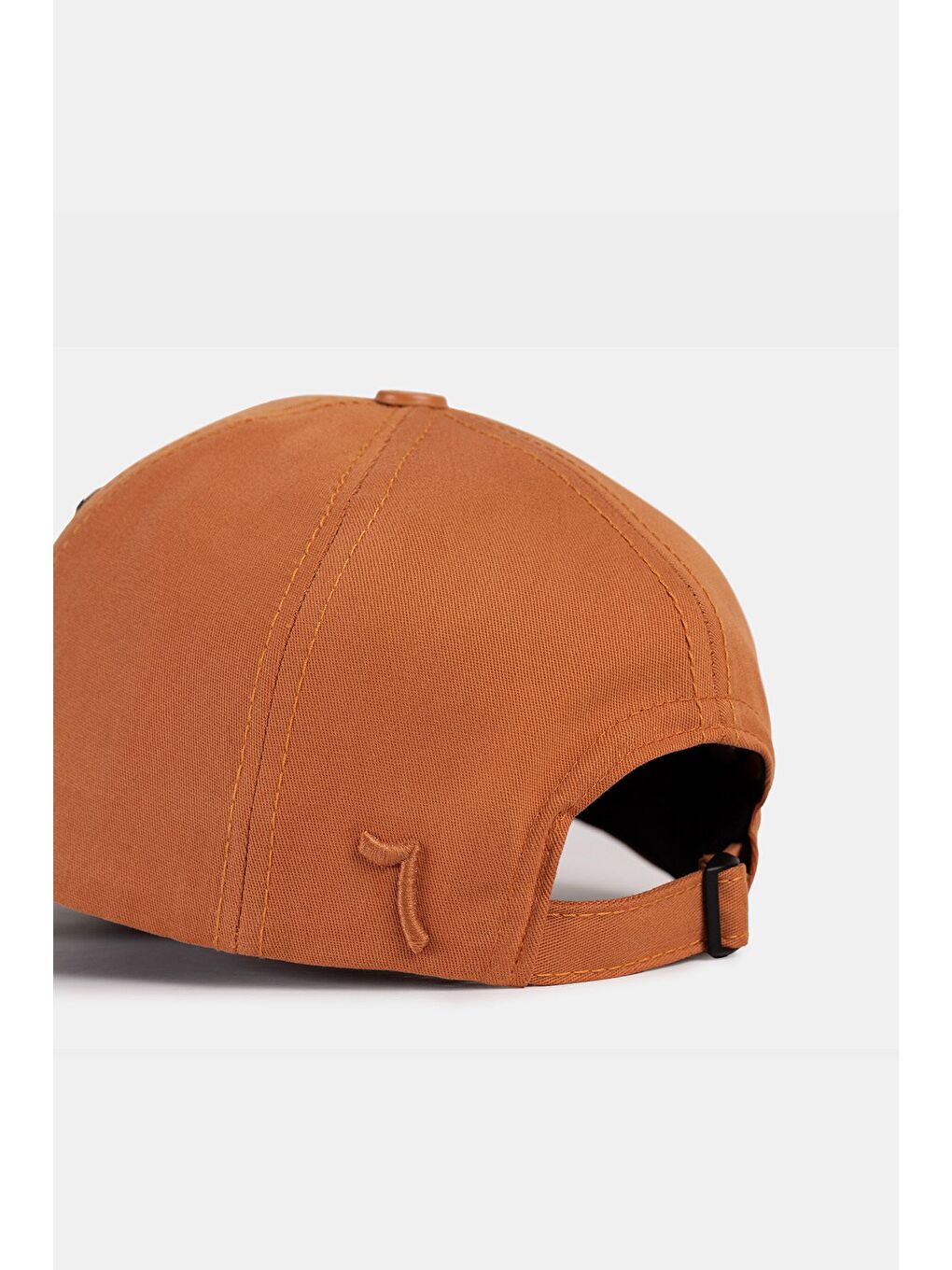 Kahverengi Six Kartal Logolu Kiremit Beyzbol Şapka-4