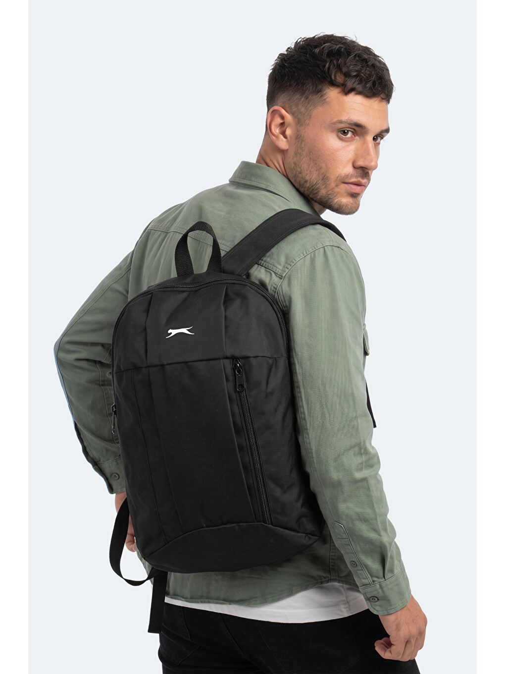 Glow Unisex Siyah Sırt Çantası-1