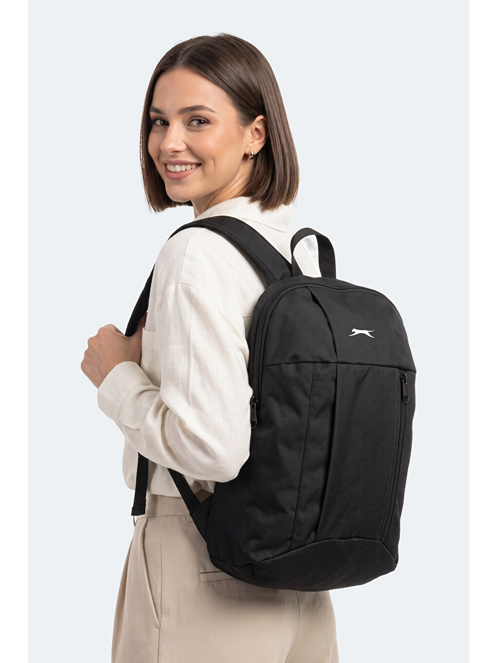 Glow Unisex Siyah Sırt Çantası-2