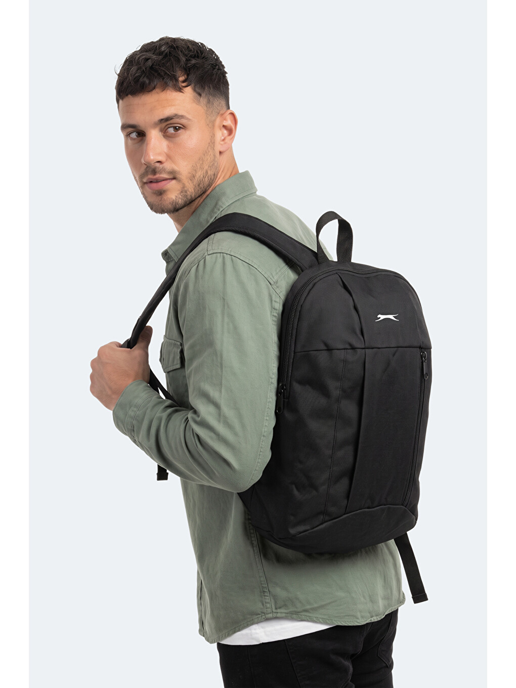 Glow Unisex Siyah Sırt Çantası-3