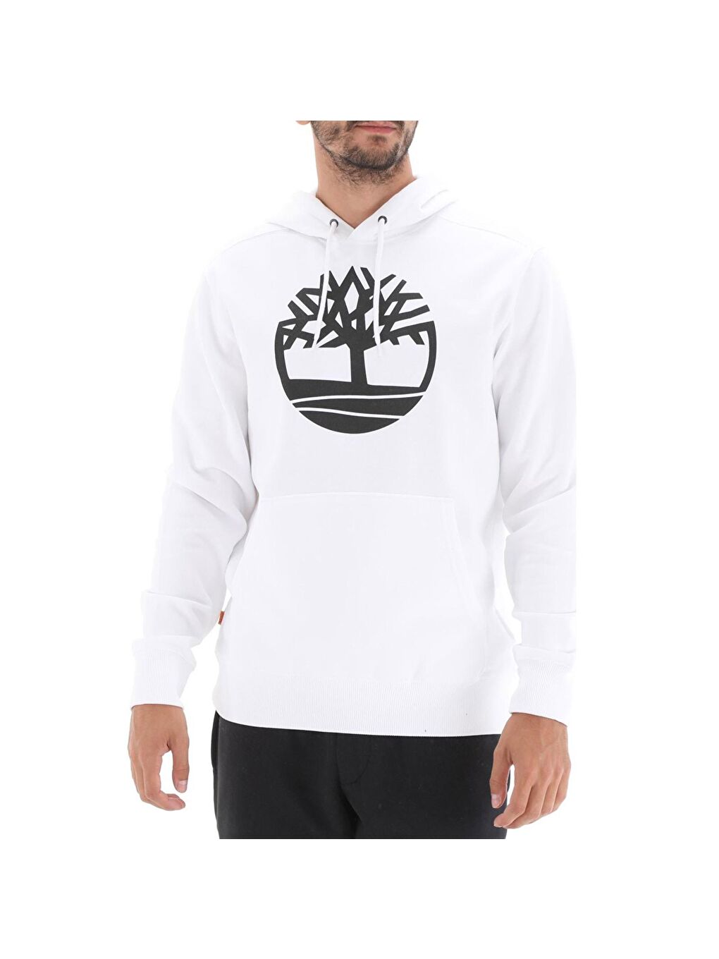 Timberland Beyaz Yc Core Tree Pull Over Erkek Beyaz Kapüşonlu Sweatshirt - 1