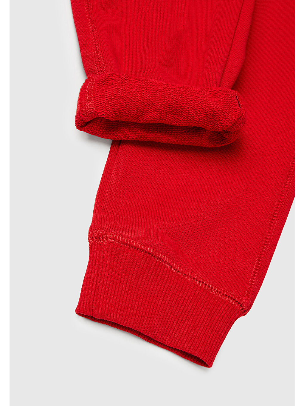 Erkek Çocuk Kırmızı Arka Cebi Logolu Eşofman Altı-2