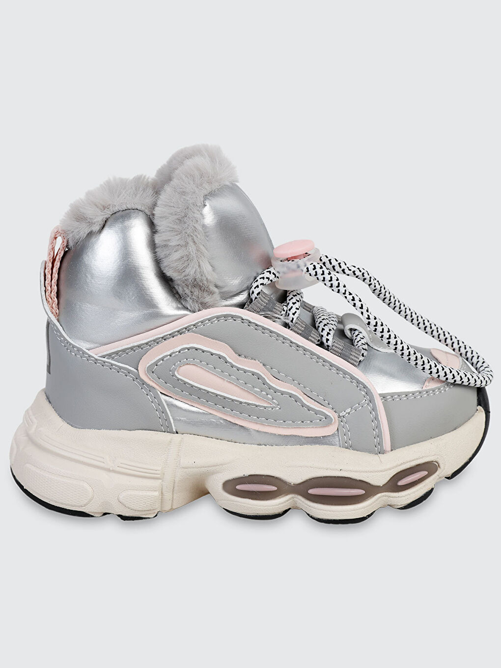 Gri Guja Kids Kız Çocuk Bot 20-25 Numara Gümüş