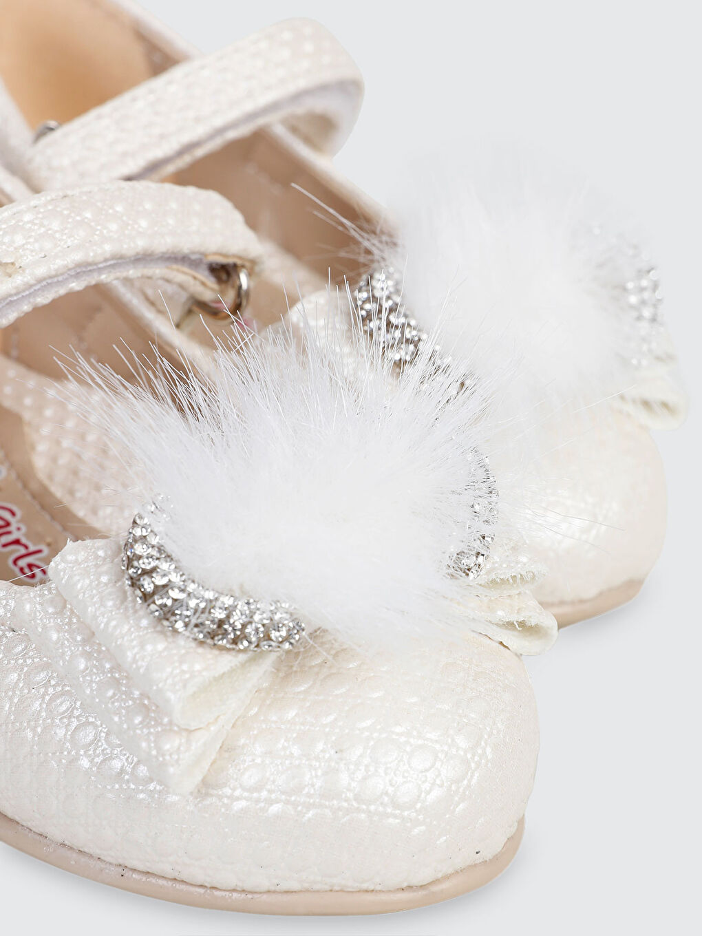 Bej Kız Çocuk Babet Ayakkabı 21-25 Numara Sedef-3