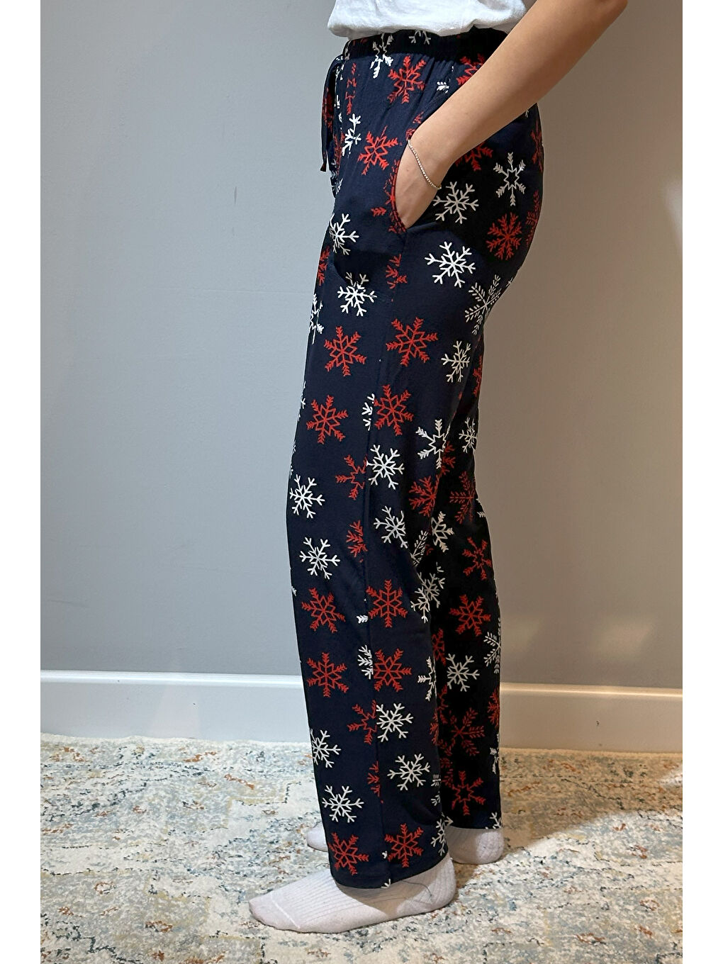 Kadın Süet Tek Alt 120 Kar Lacivert-1