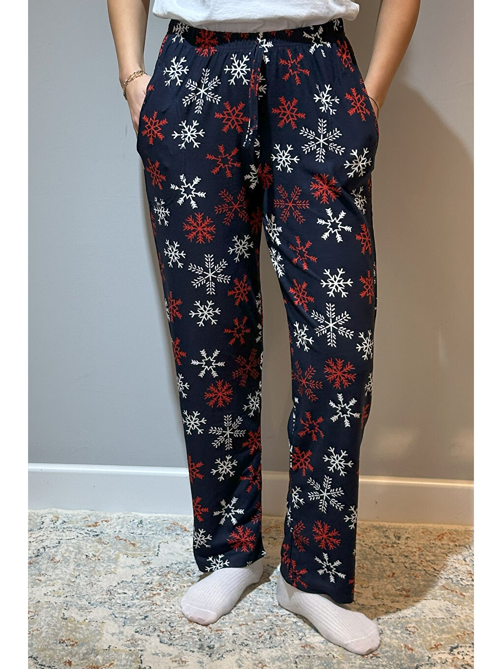 Kadın Süet Tek Alt 120 Kar Lacivert-2