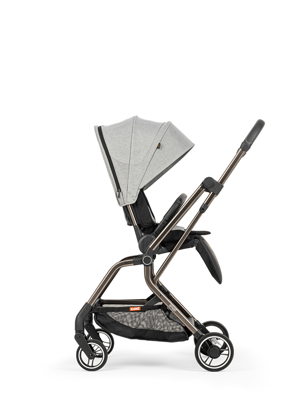 Smart Travel Sistem Bebek Arabası Gri-6