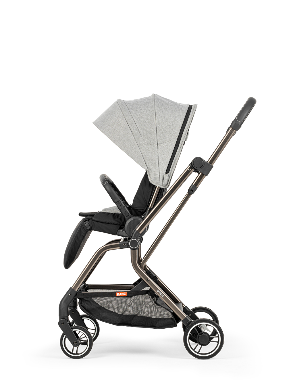 Smart Travel Sistem Bebek Arabası Gri-7