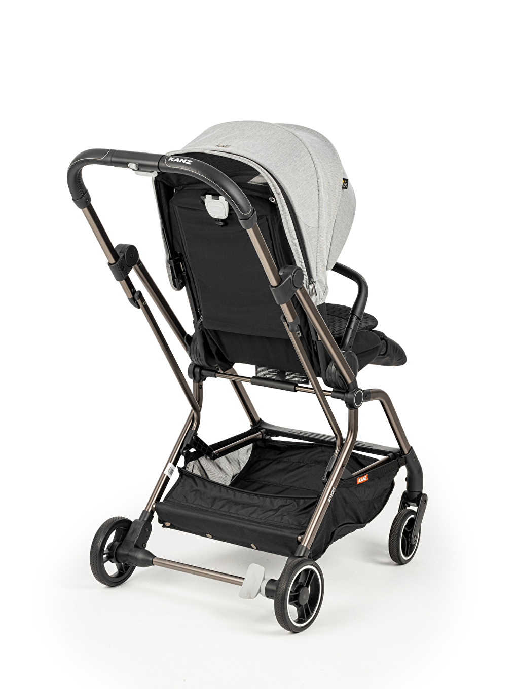 Smart Travel Sistem Bebek Arabası Gri-10