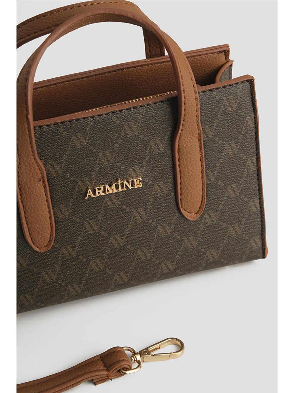 Çanta Noktalı 25Yd7363 Kahverengi-1