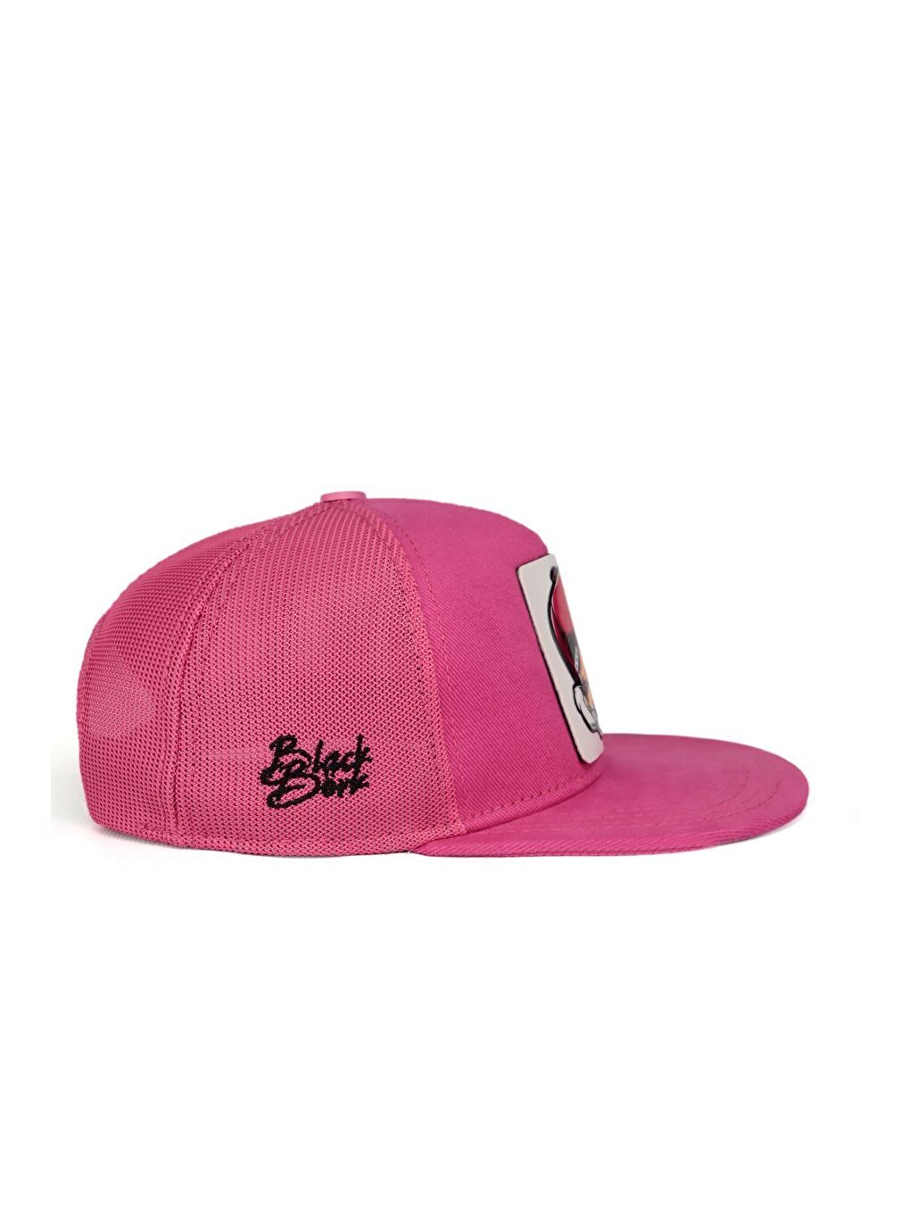 Hip Hop Kids Bukalemun Logolu Pembe Çocuk Trucker Şapka-1