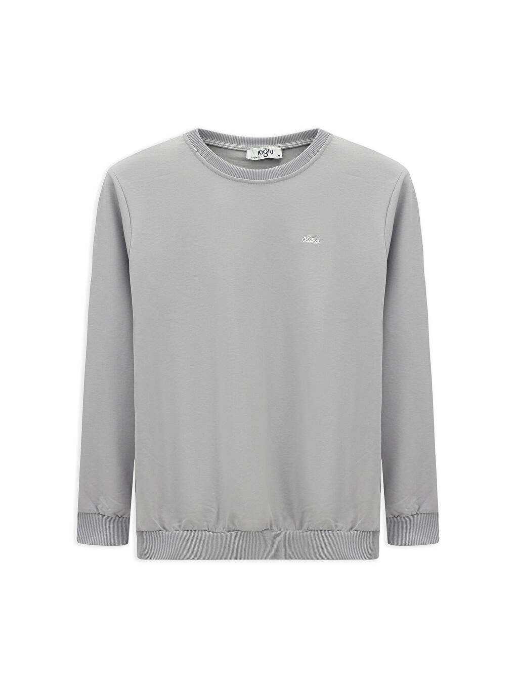 Mavi Bisiklet Yaka Regular Fit Nakışlı Pamuklu Büyük Beden Sweatshirt