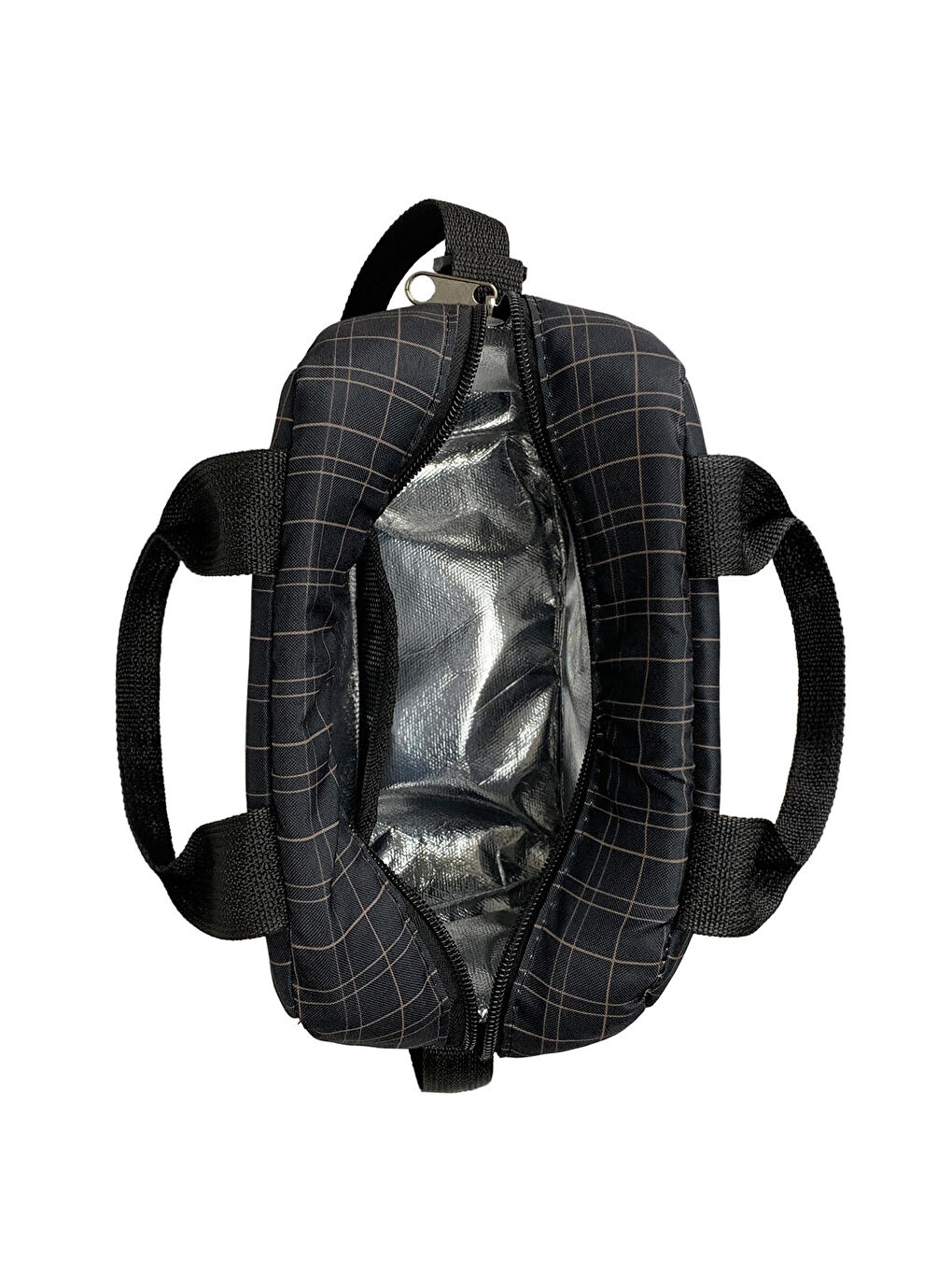 Bye Bye Lunch Omuz Askılı Beslenme Çantası ve Termos Yemek Taşıma Çantası Siyah-2