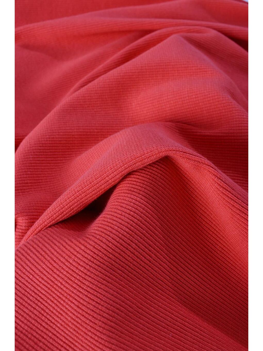 Kırmızı Nar Çiçeği-Pamuklu Fitilli Kolsuz İçlik Elbise-7